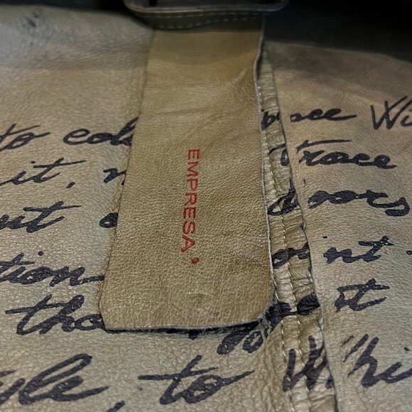 Empresa Distressed Moto Leather Jacket - Picture 11 of 14